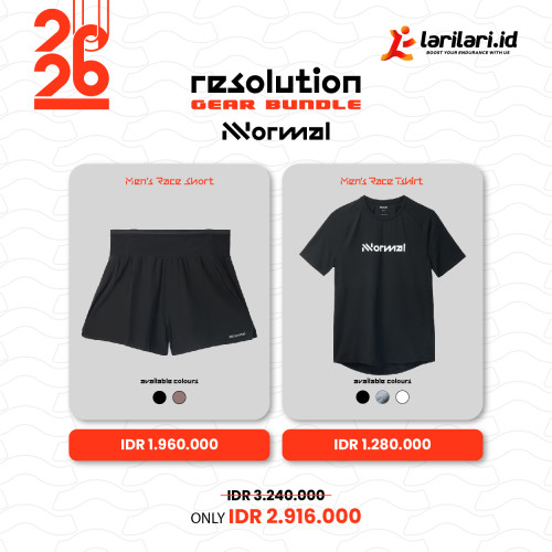 Nnormal - Resolution Gear - Men Race Tshirt + Race Short Nnormal - Resolution Gear - Men Race Tshirt + Race Short